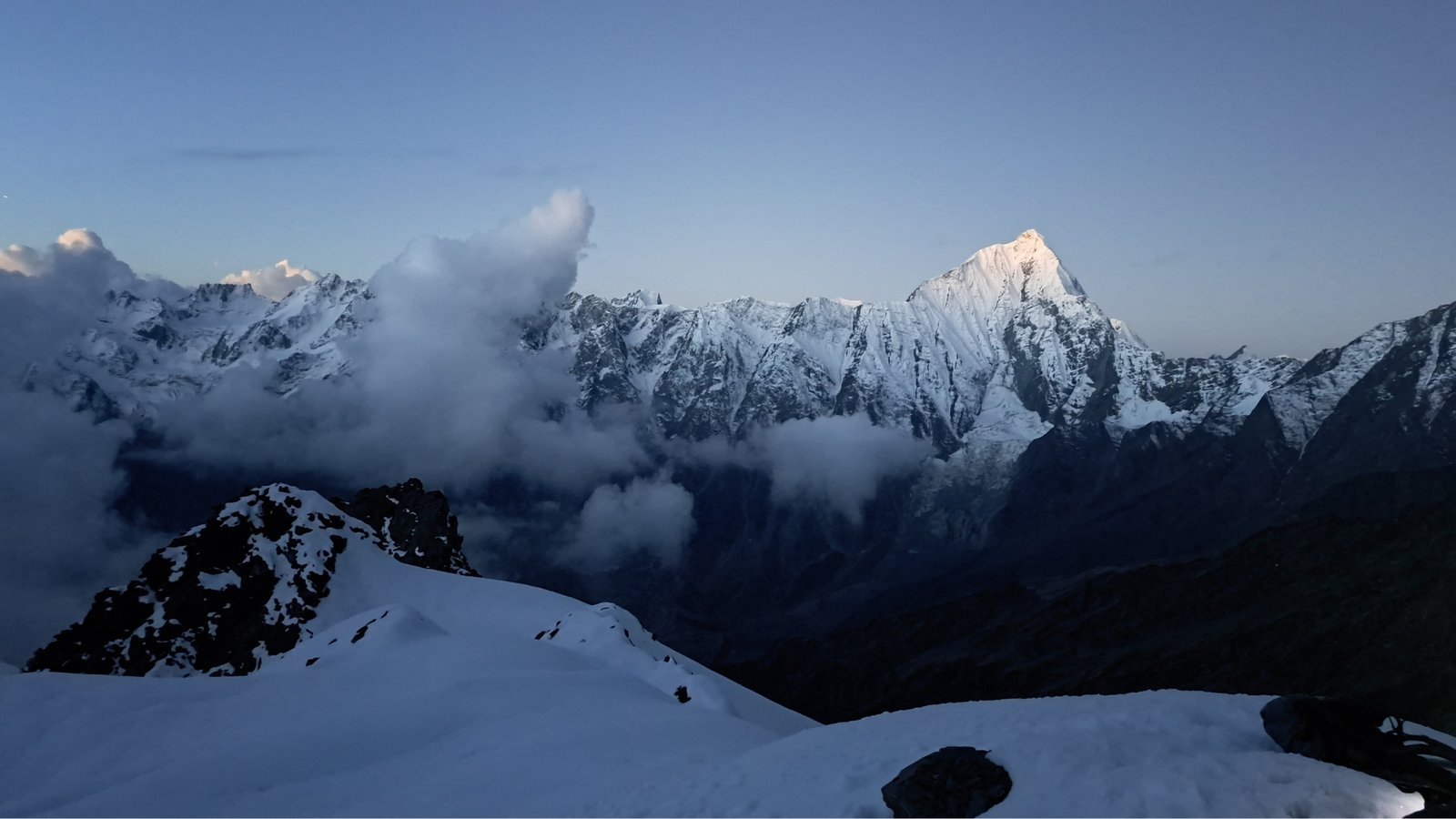 Friendship Peak Trek expedition photograph from Kailasa Treks